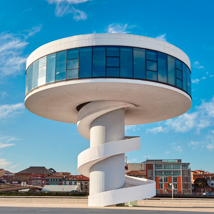 Centro Niemeyer detalle
