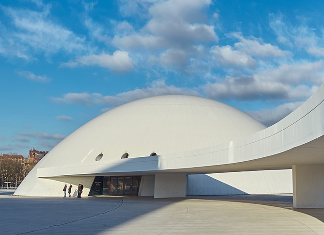 Centro Niemeyer detalle